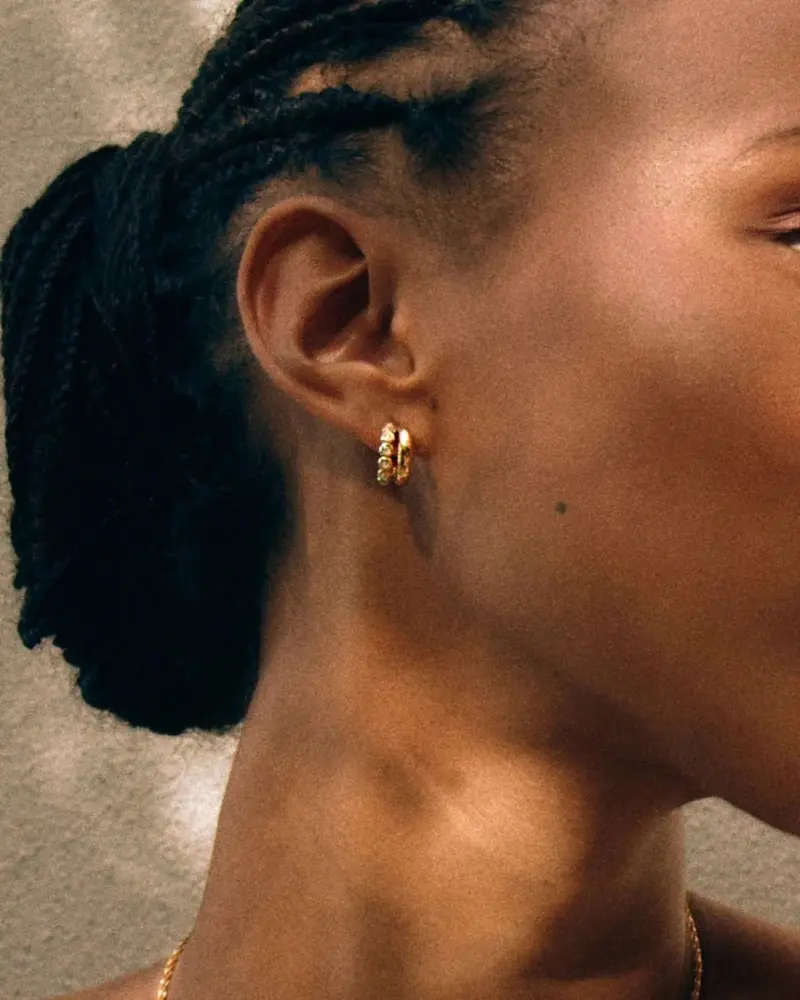 Grace Hoops S Gold