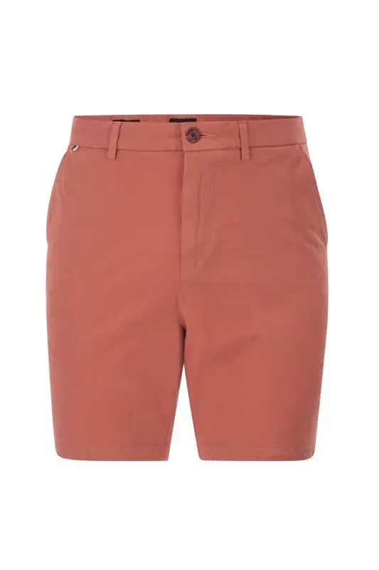 H-Kane1 Stretch Cotton Twill Shorts Medium Red