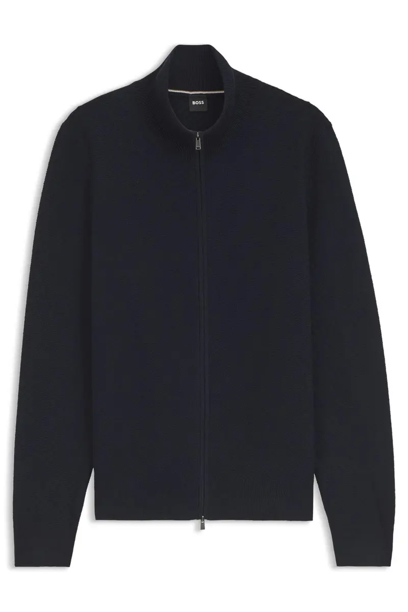 H-Loretti Cotton Cardigan Dark Blue