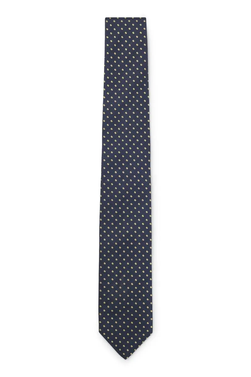 H-Tie 7.5CM 262 Gold/Blue