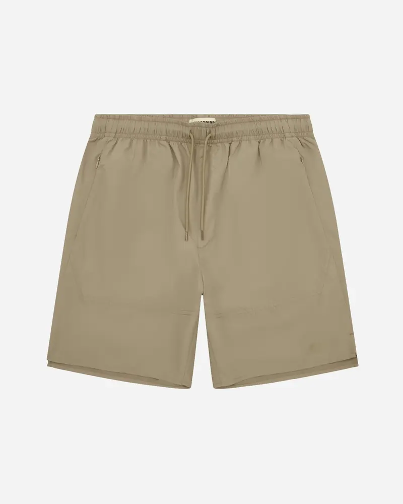 Haiden Tech Shorts - Taupe Brown