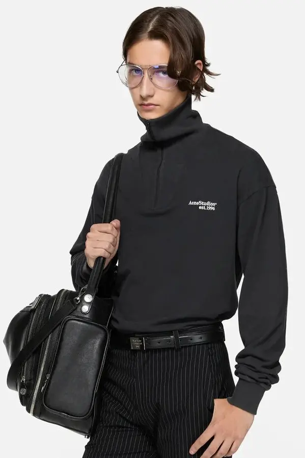 Half-Zip Logo Sweatshirt