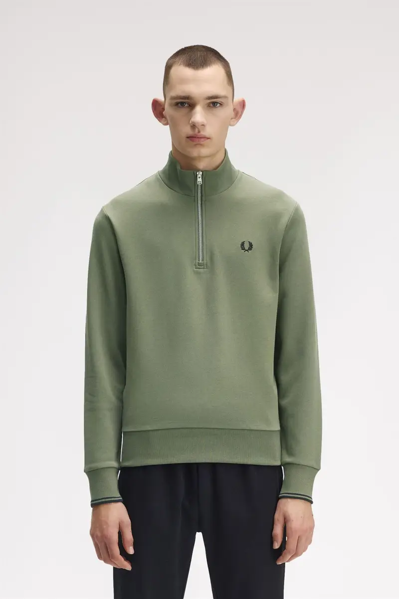 Half Zip Sweatshirt