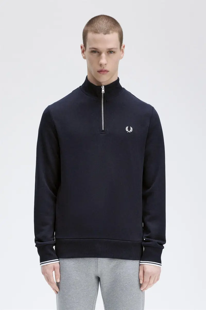Half Zip Sweatshirt