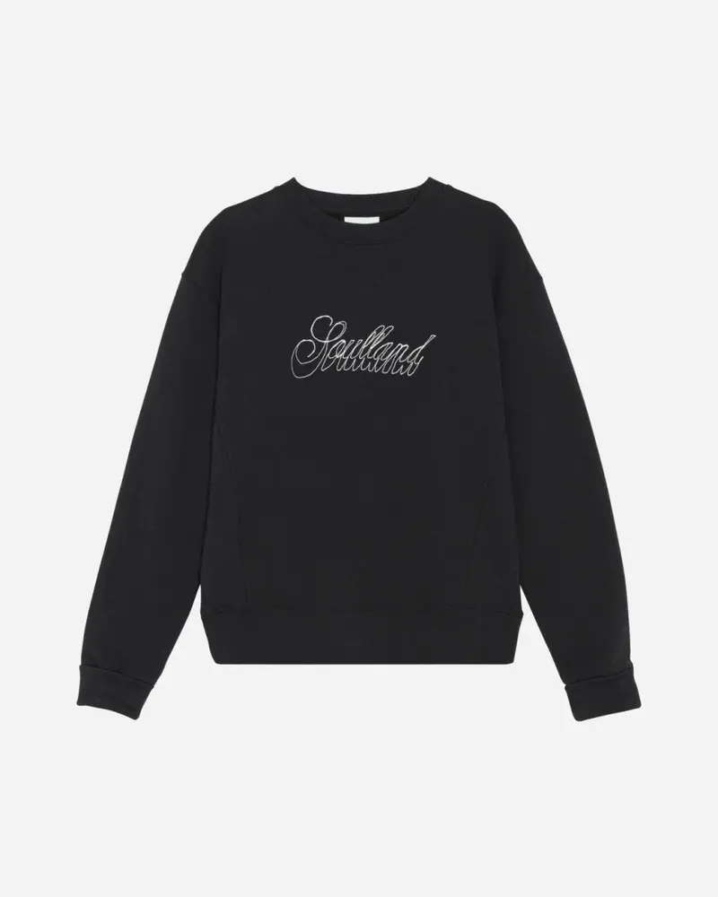Hand Drawn Logo Sweatshirt - Black