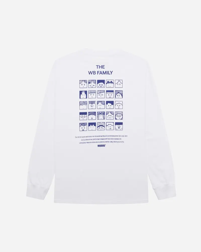 Hanes Family L/S - White