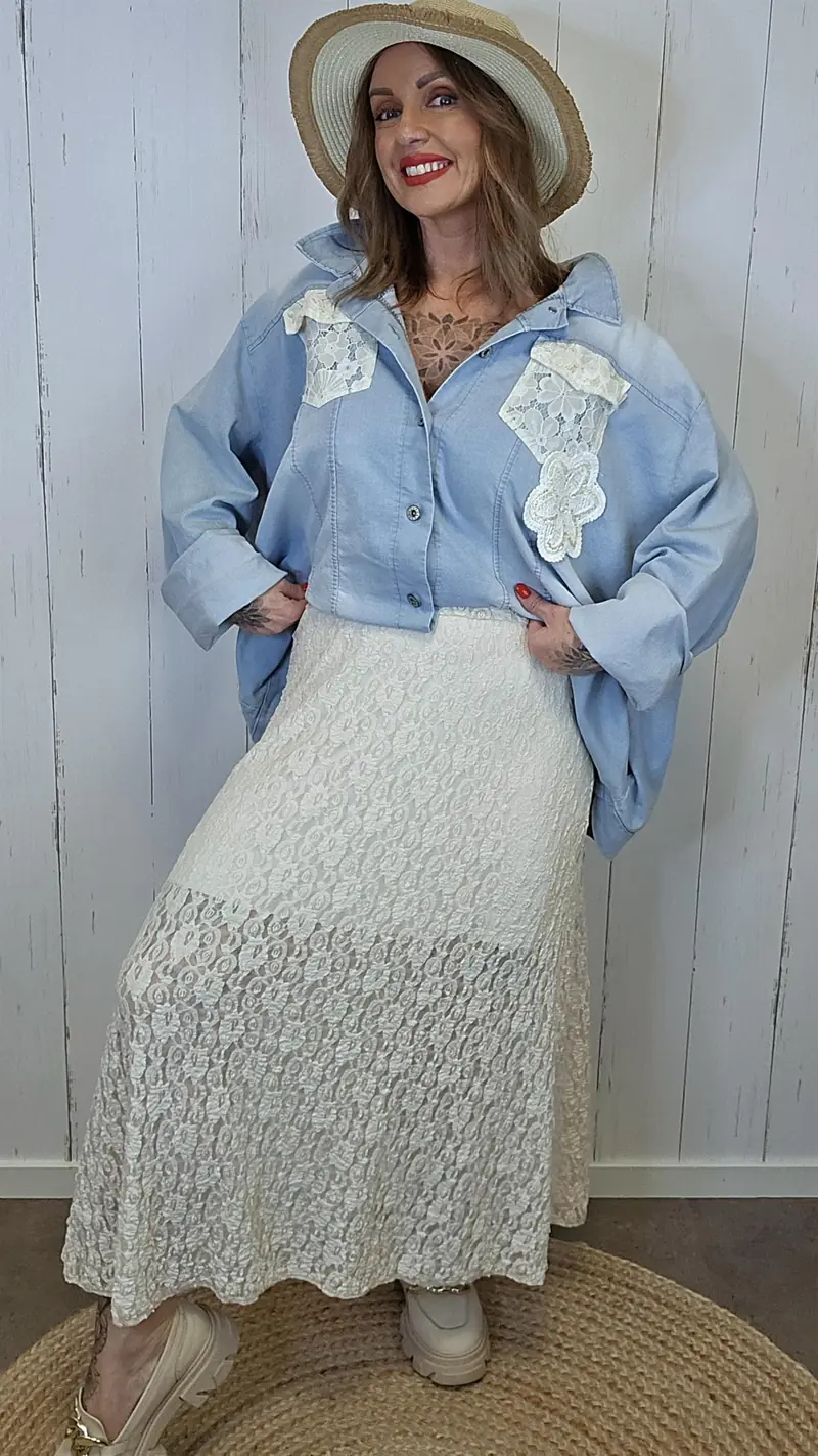 Hanna skjørt beige
