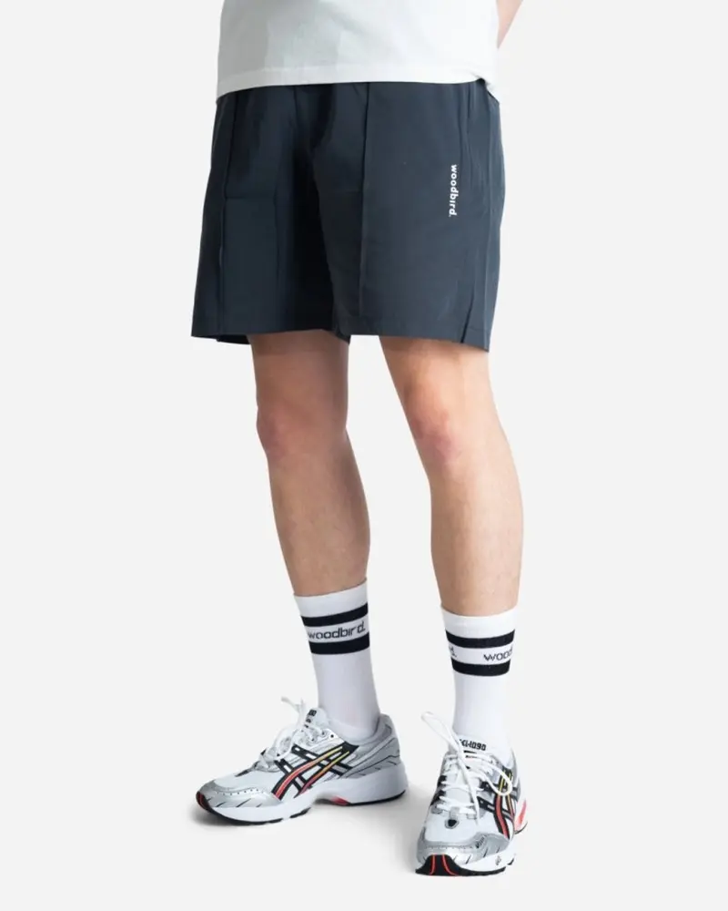 Hansi Track Shorts - Dust Blue