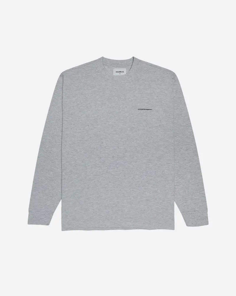 Harbour Crest L/S Tee - Snow Melange