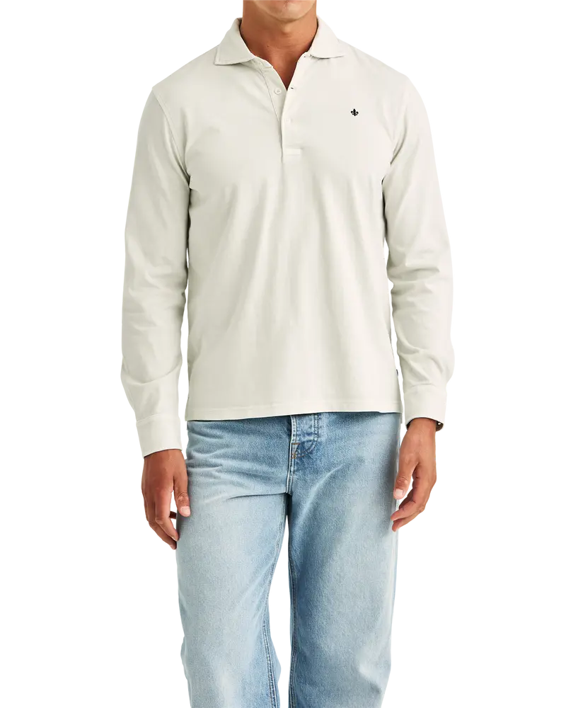 Harland LS Polo Off-White