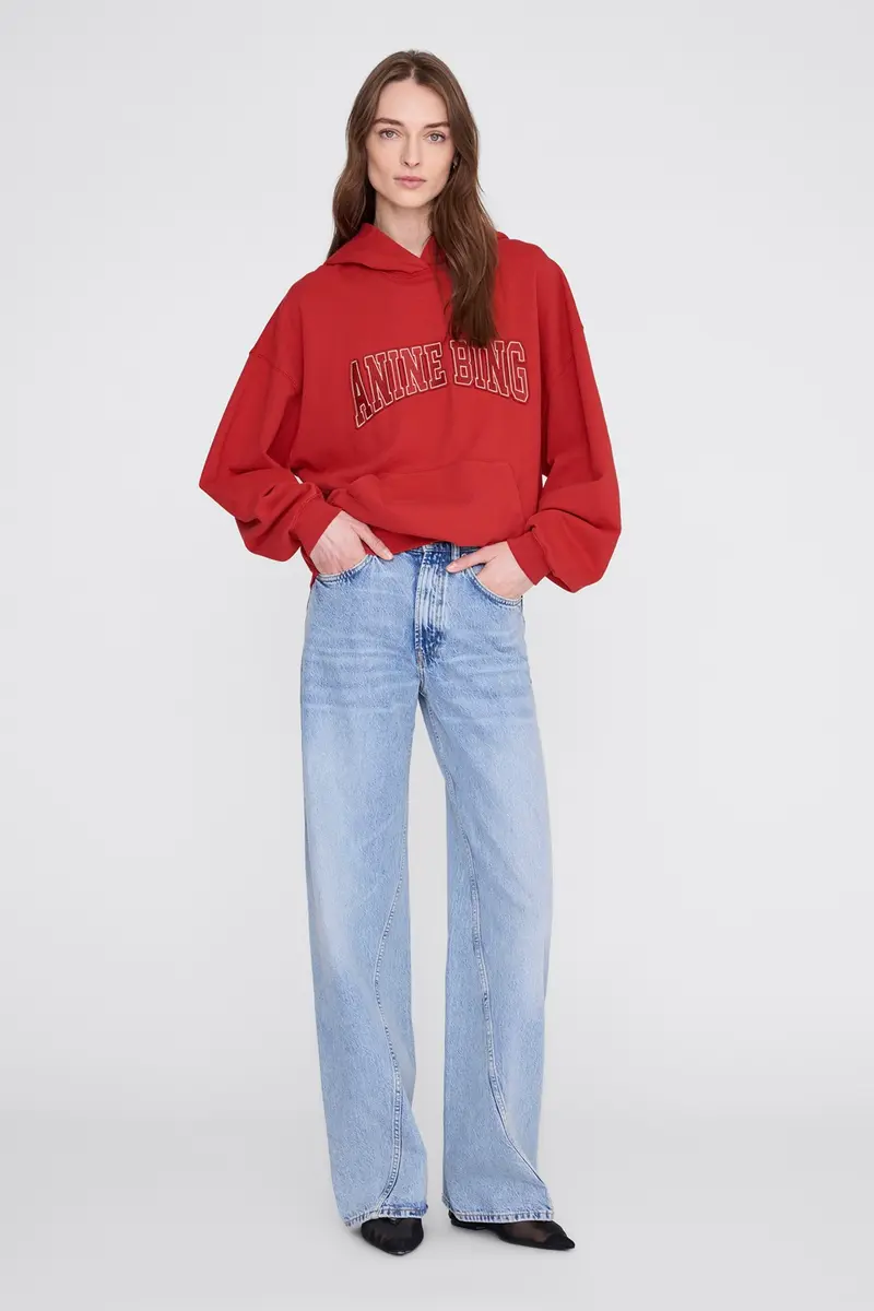 Harvey Sweatshirt Tango Red