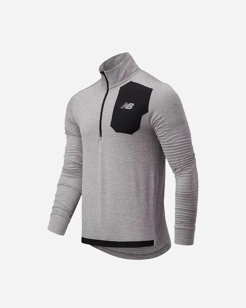 Head Grid Half Zip - Grey