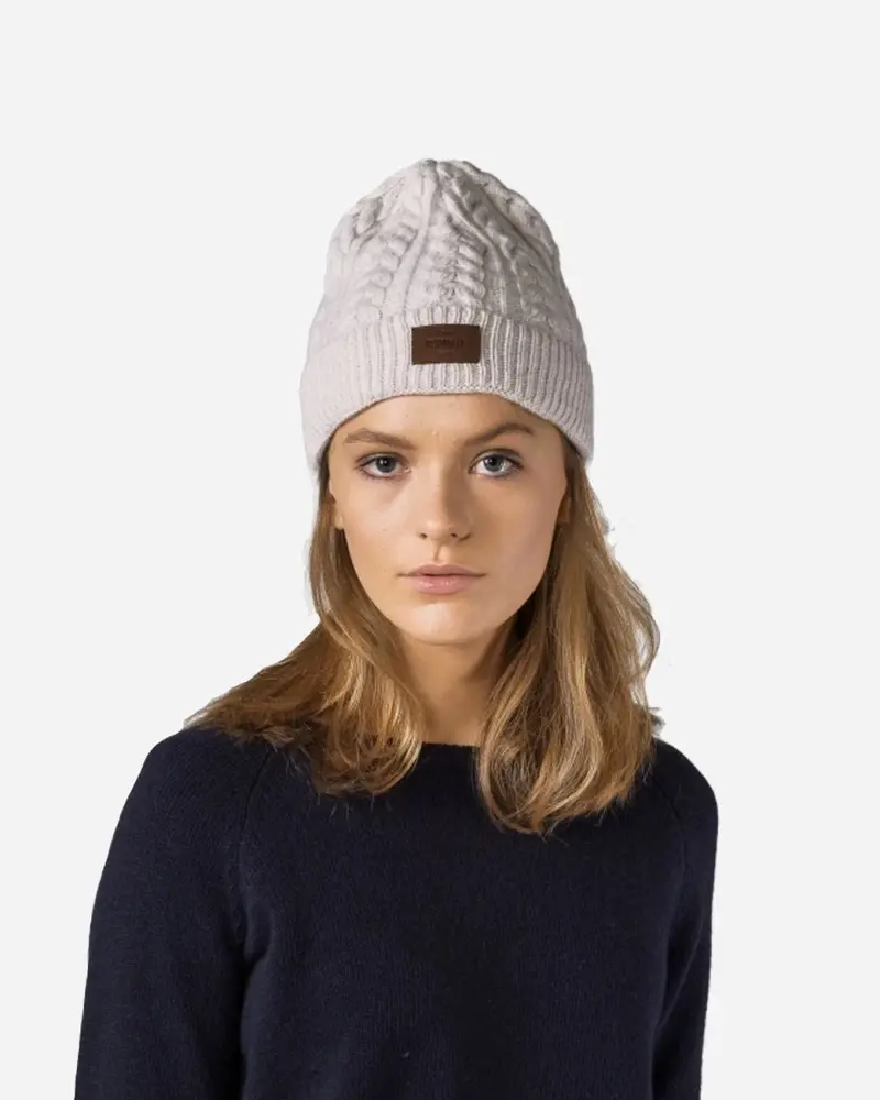 Heavy Rib Beanie - Pastel Grey