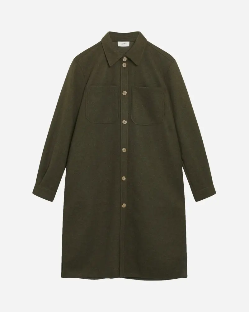 Helia Long Shirt - Army