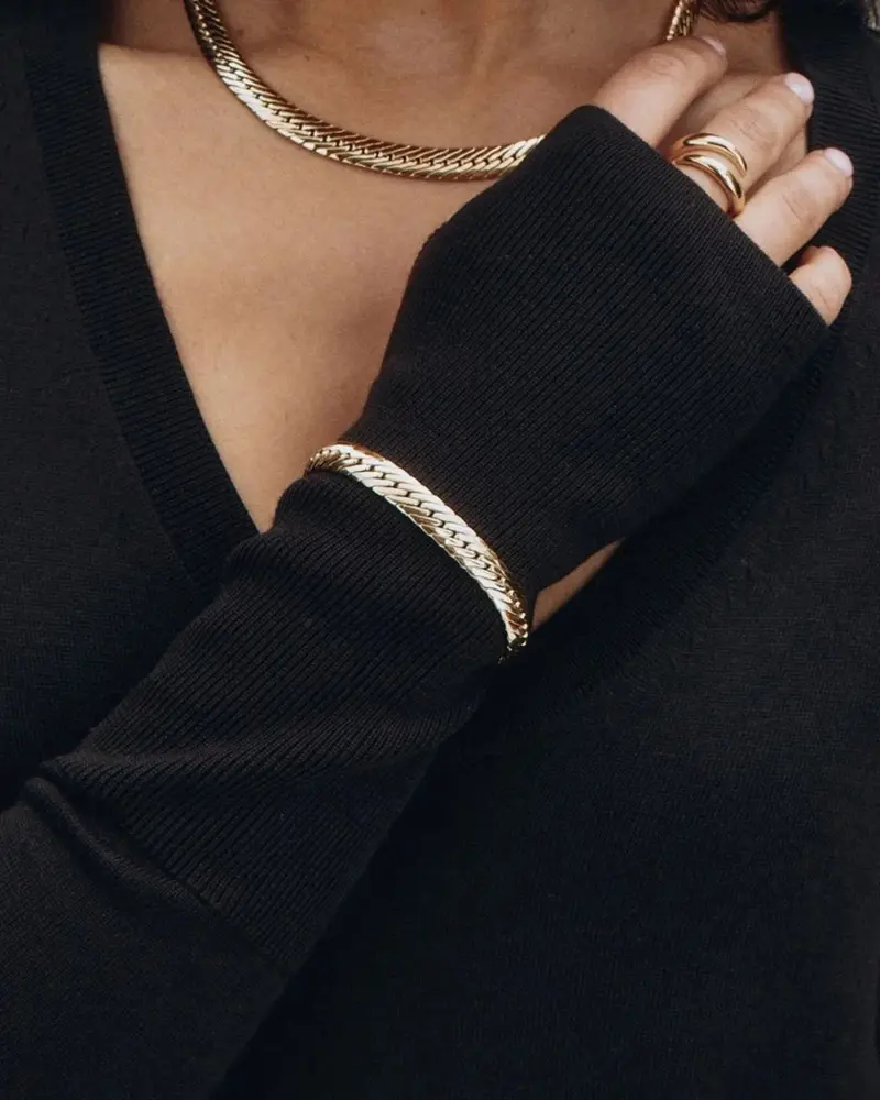 Hera Chain Bracelet Gold