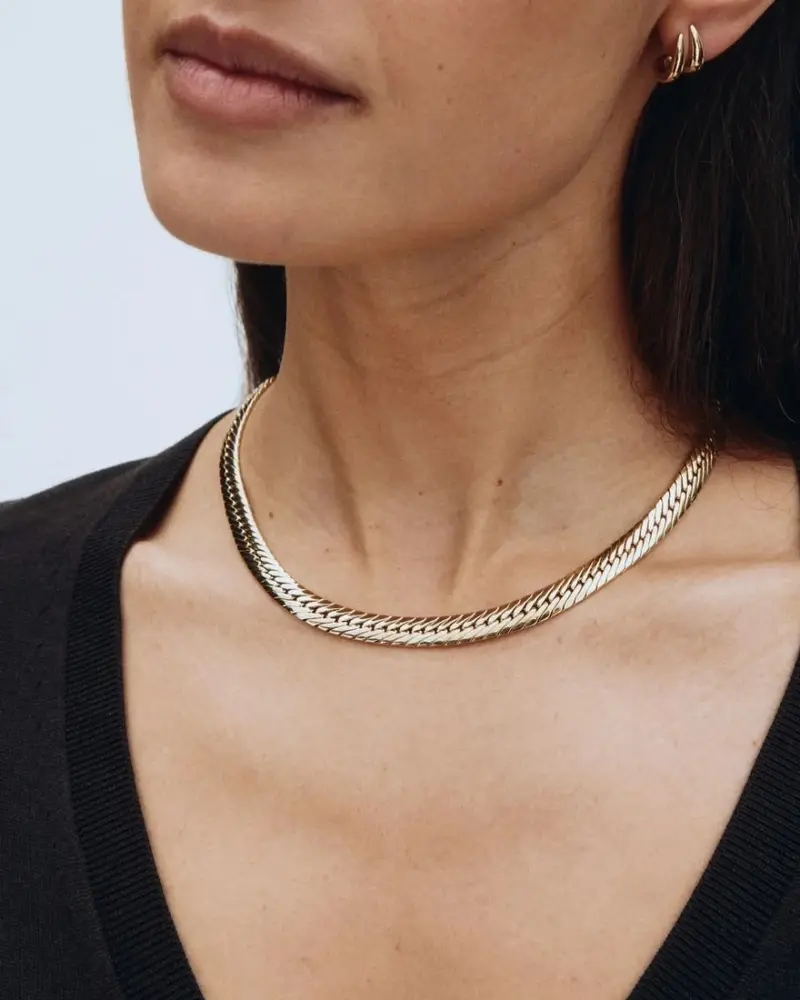Hera Chain Necklace Gold