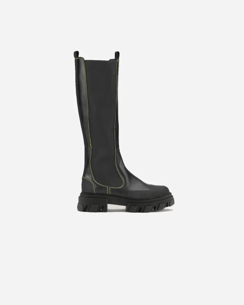 High Chelsea Boot - Black