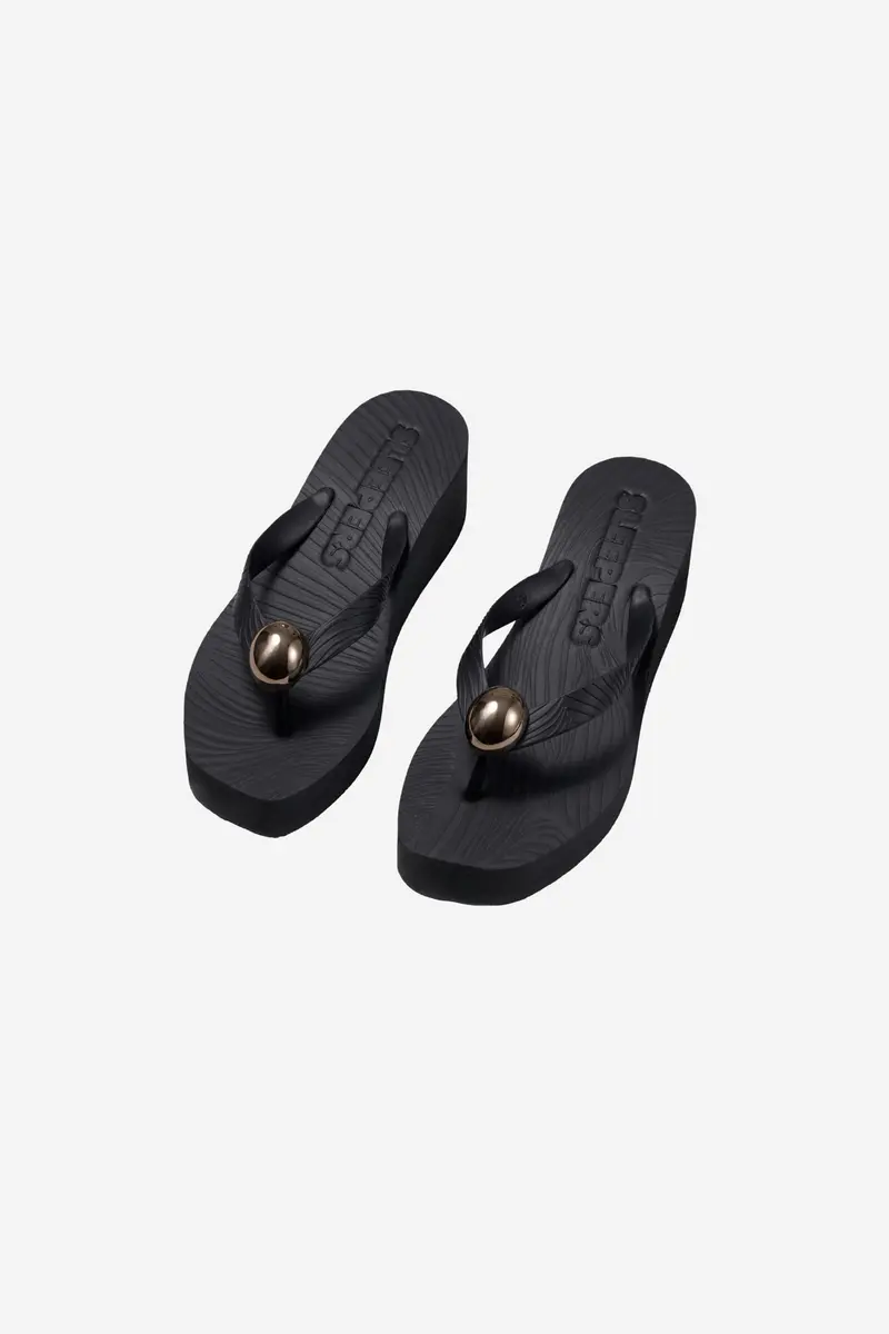High Platform Pearl Paris Black