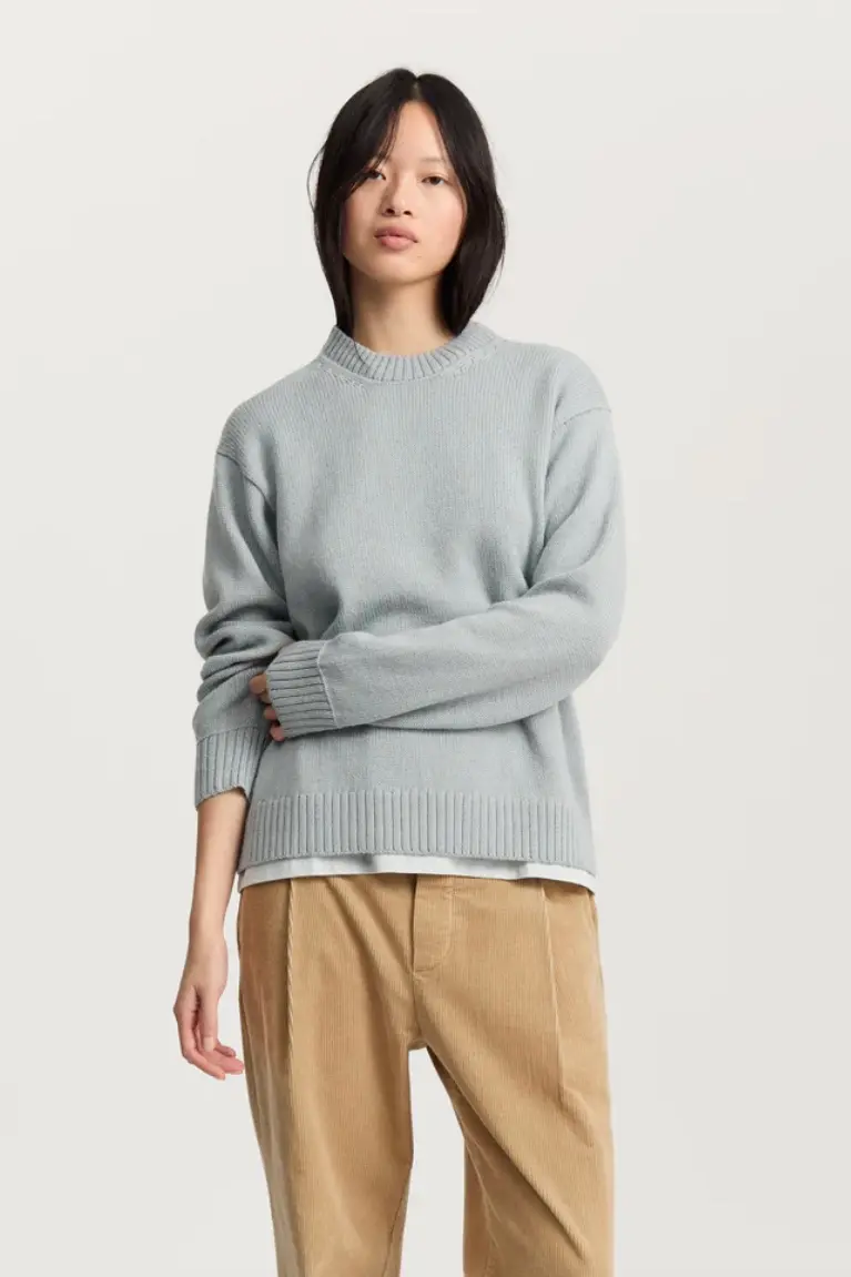 Highland Saga Sweater Mint Blue