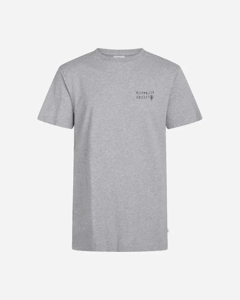 Hjalte Tee - Grey Melange