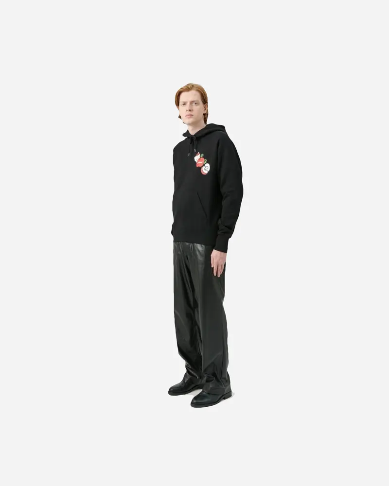 HK Apple Hoodie - Black