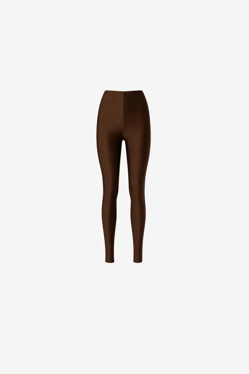 Holly 80's Leggings Dark Brown