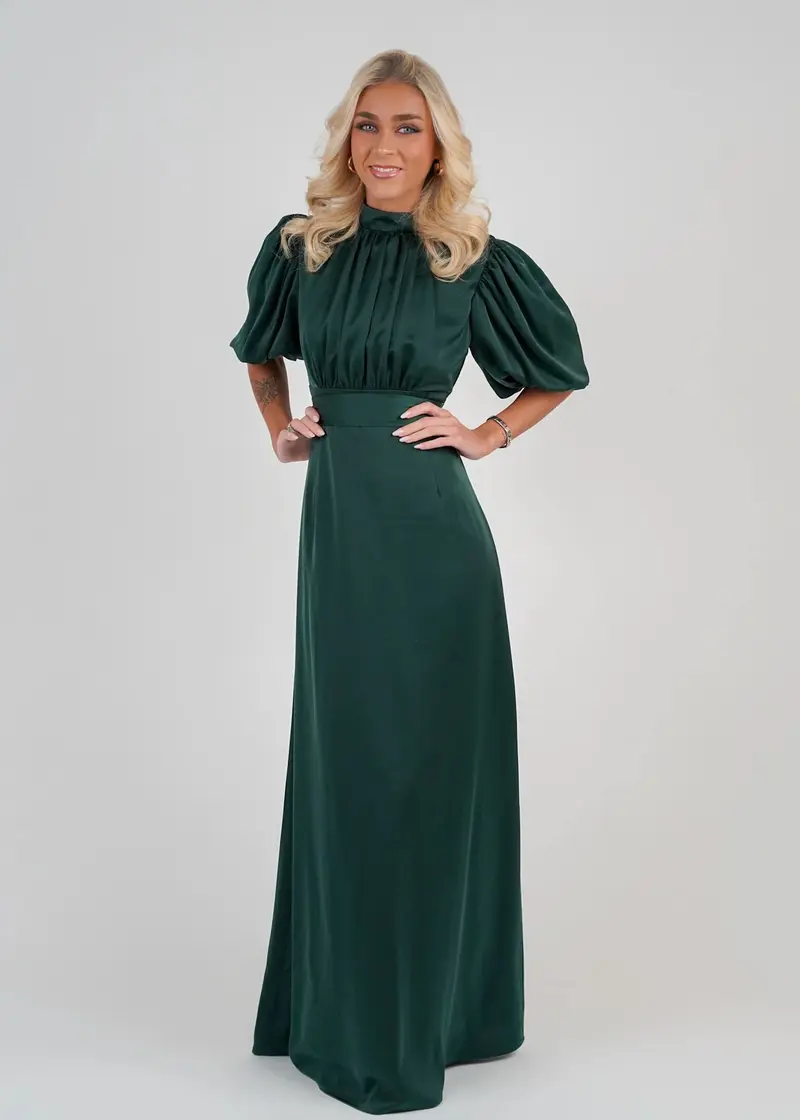 Holly Dress Long - Green