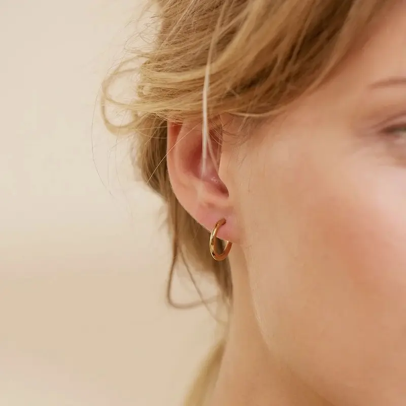 Hoops Earrings Gold S