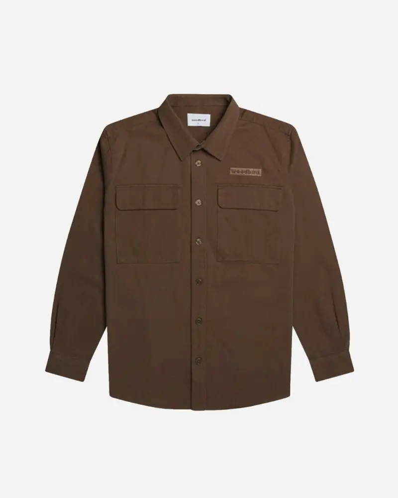 Hoxen Work Shirt - Brown