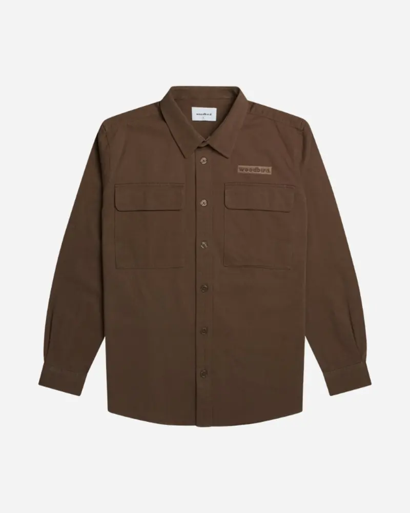 Hoxen Work Shirt - Brown