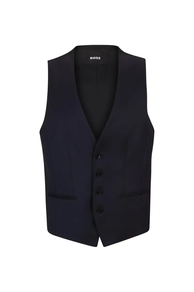Huge Vest B1 Dark Blue