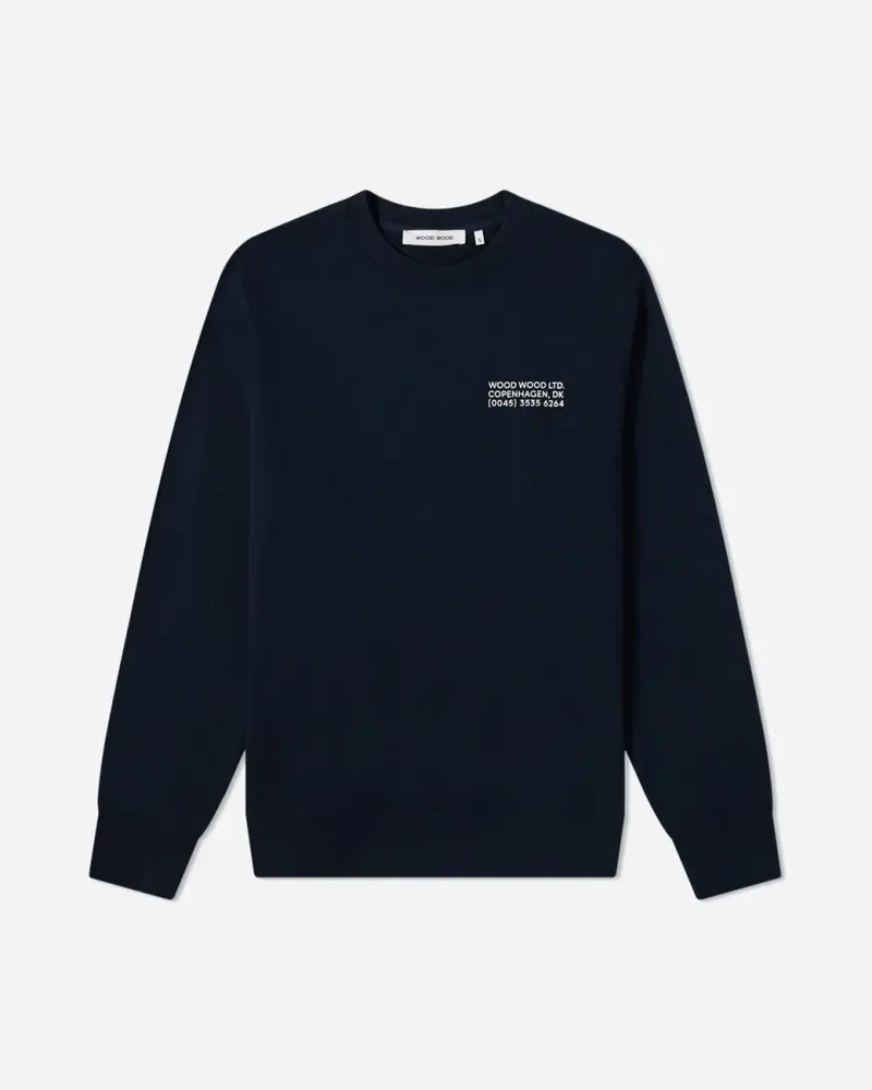 Hugh info sweatshirt - Black