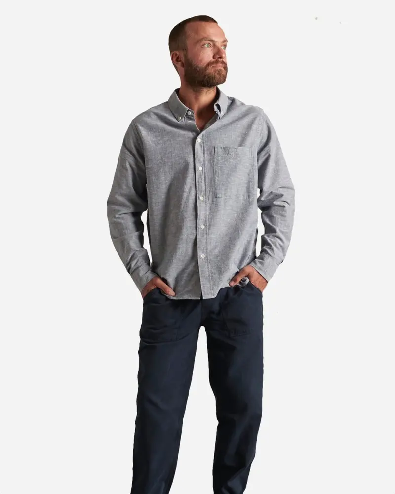 Hugo Button Down Shirt - Blue