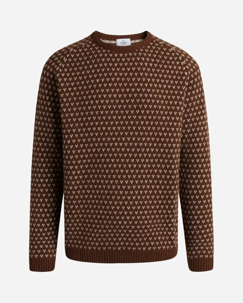 Hugo knit - Earth/Cream