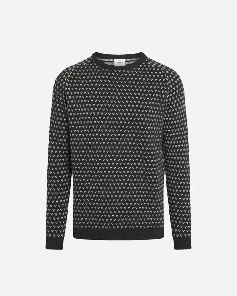 Hugo knit - Olive/Cream