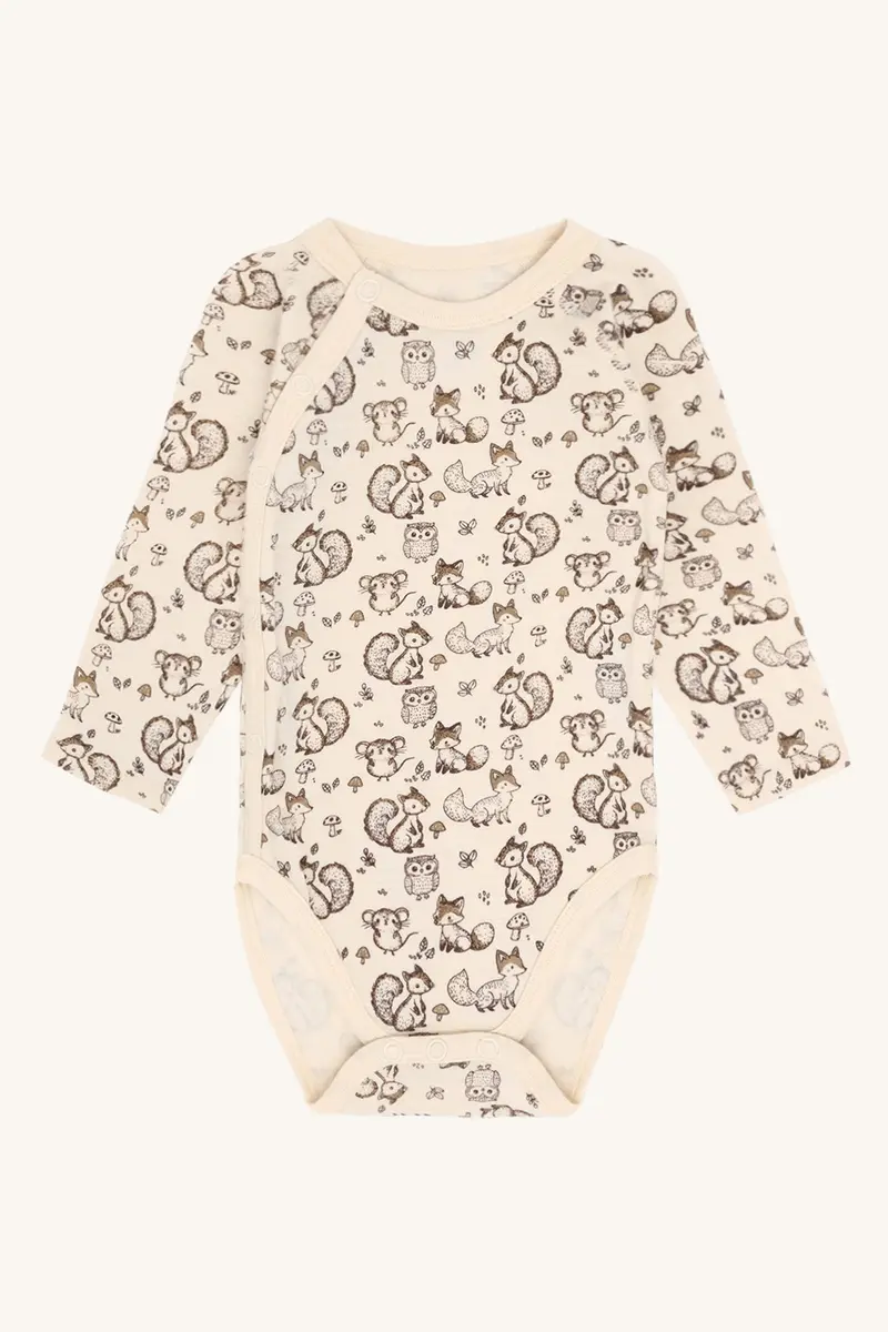 Hust&Claire Bo Wrap Woodland Ullbody