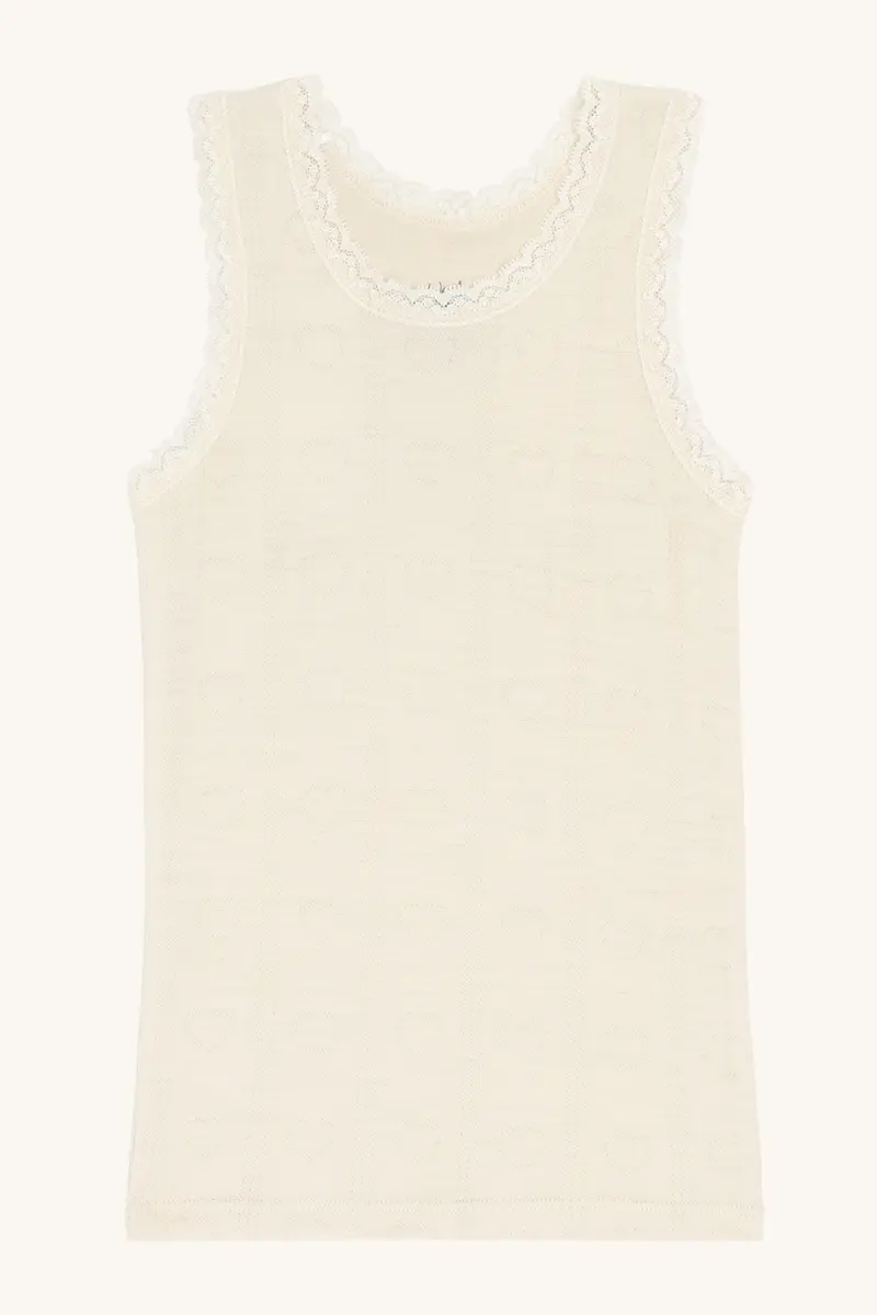 Hust&Claire Faith Pointelle Singlet