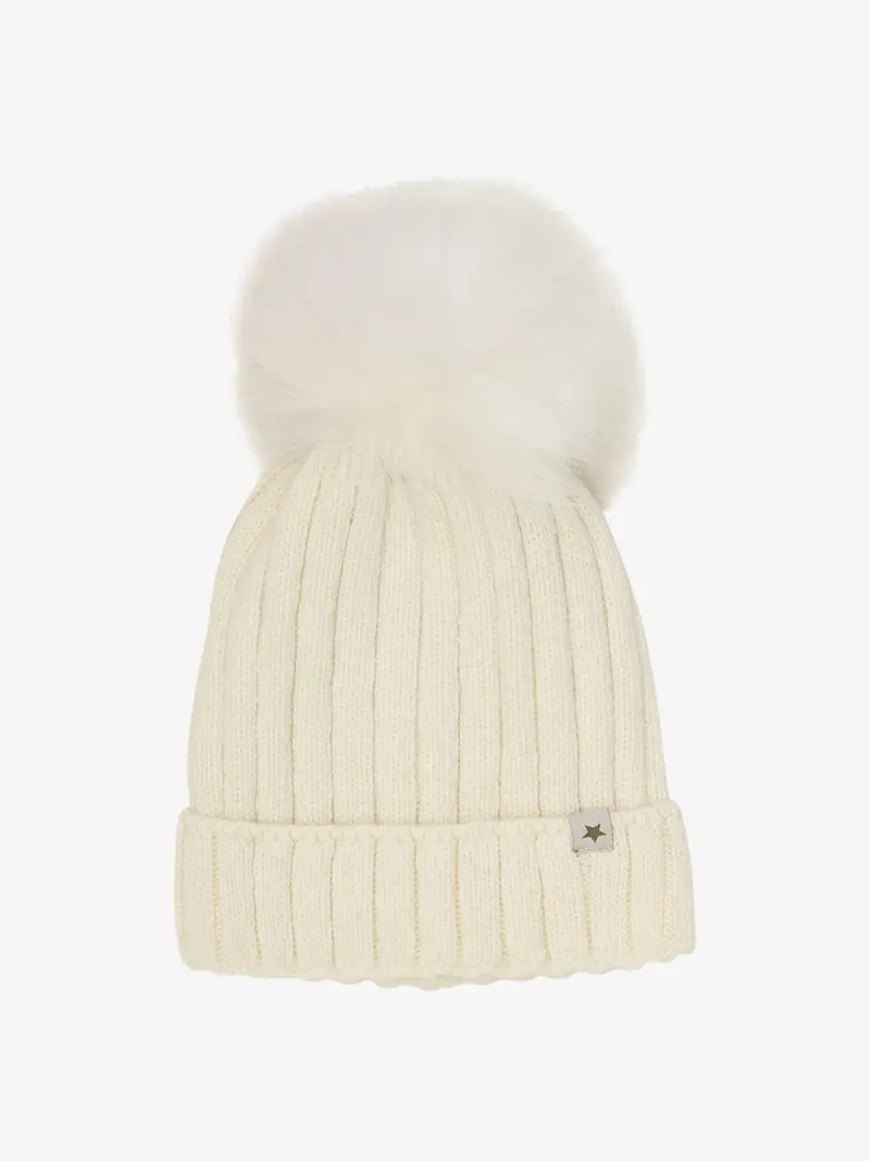 Huttelihut Hat Knit Alpaca Pompom