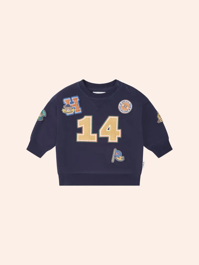 HuxBaby Collegiate Patches Genser
