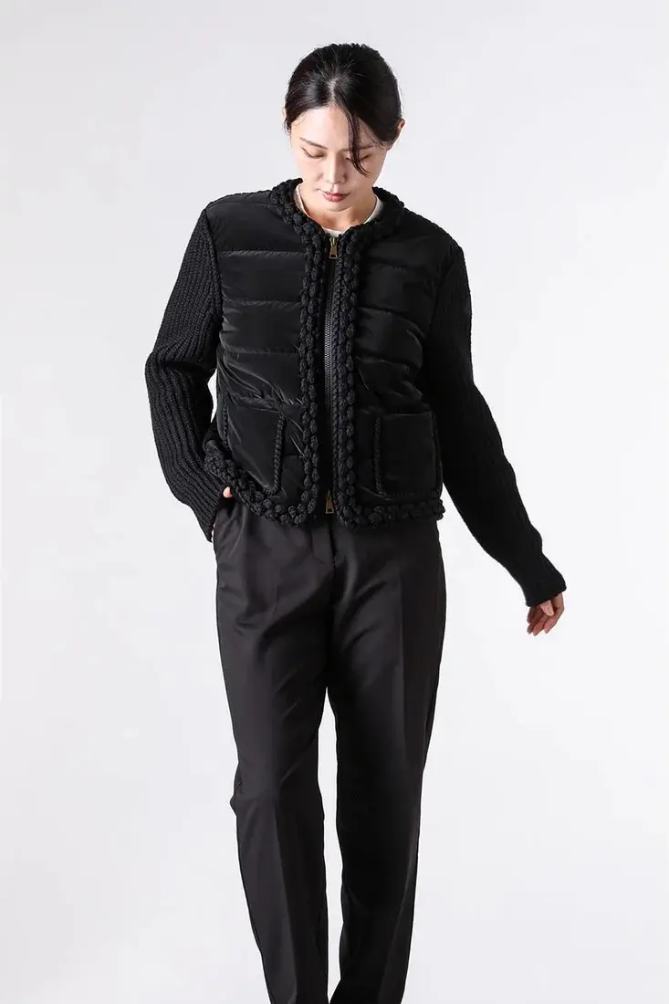 Hybrid Cardigan Black