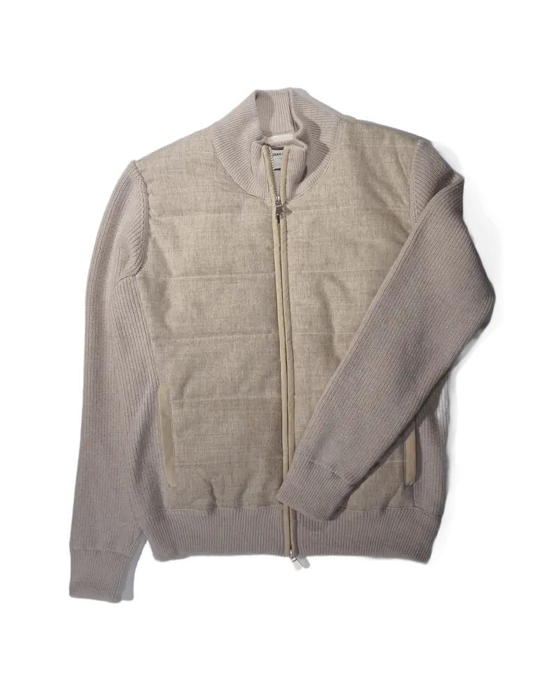 Hybrid Jacket Flanel Wool - Cream