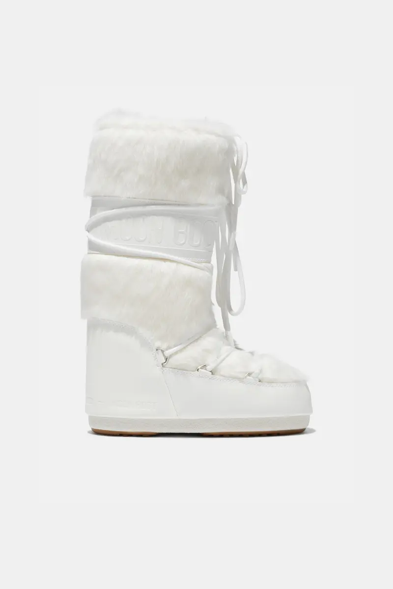 Icon Faux Fur Optical White