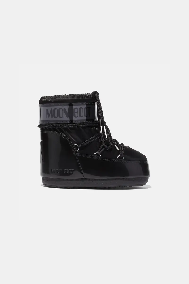Icon Low Glance Boots Black