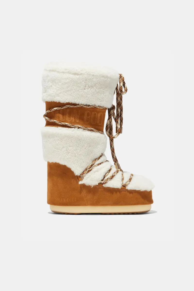 Icon Shearling Whiskey/Off White