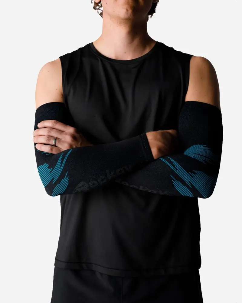 Ignite Arm Sleeves - Black/Blue