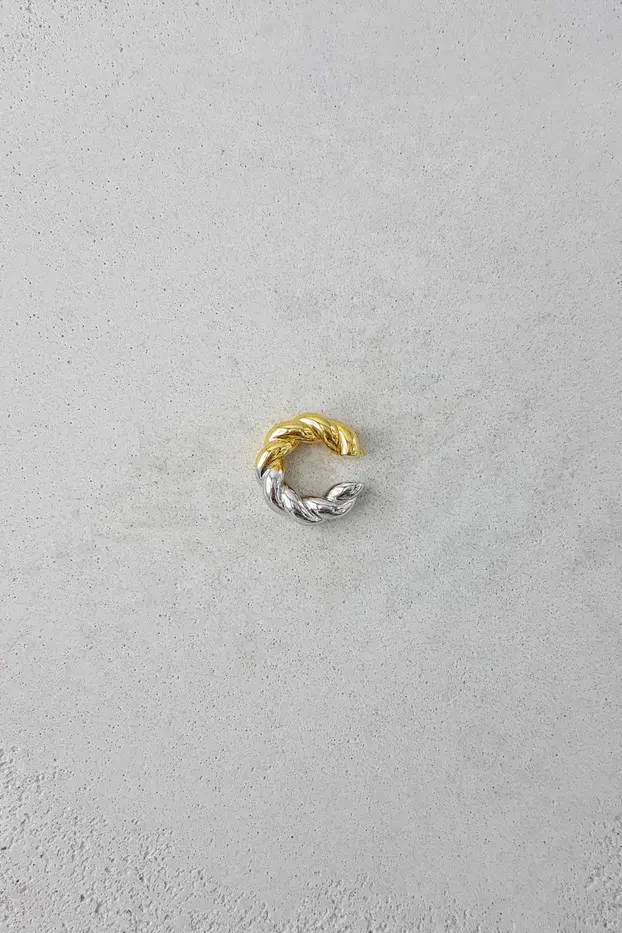 Impasto single Ear cuff 20mm