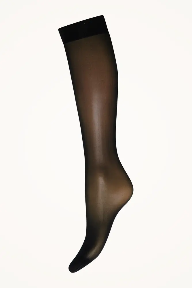 Individual 10 Knee Highs Black