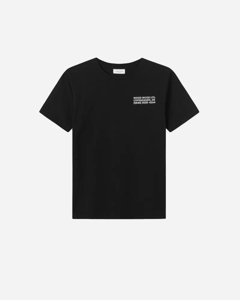 Info T-shirt -  Black