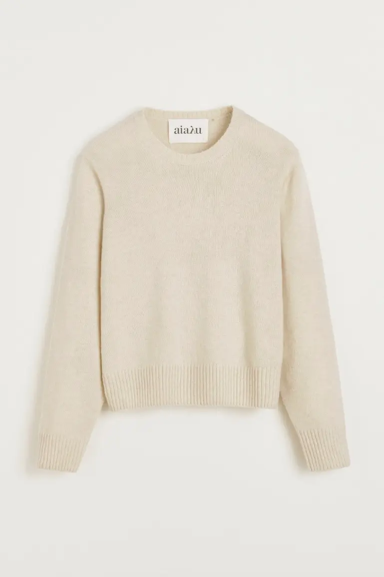 Inga II Sweater Pure Ecru