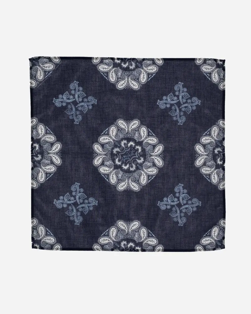 Ingrid Bandana Paisley - Navy